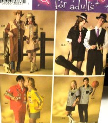 3683 RACECAR, COWBOY/ GIRL, REFEREES, MUSICIANS PATTERN XS-XL